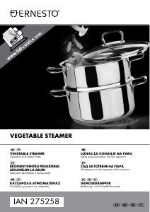 Manual Ernesto IAN 275258 Steam Cooker