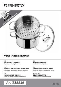 Manual Ernesto IAN 285546 Steam Cooker