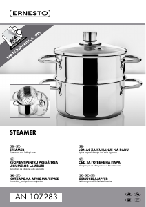 Manual Ernesto IAN 107283 Steam Cooker
