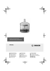Hướng dẫn sử dụng Bosch MFQ36450 Máy trộn tay