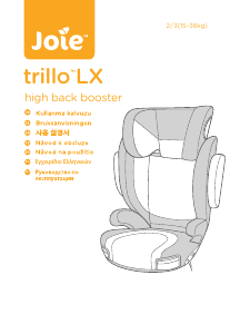 Manuál Joie Trillo LX Autosedadlo