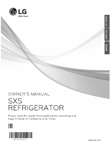 Manual LG GC-M257UGBM Fridge-Freezer