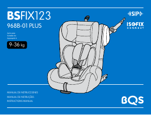 Manual de uso BQS BSFIX123 Asiento para bebé