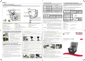 Mode d’emploi Britax Swingfix i-Size Siège bébé