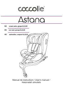 Manual Coccolle Astana Car Seat