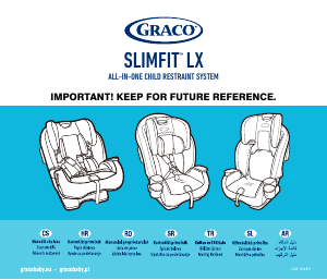 كتيب Graco Slimfit LX مقعد طفل بالسيارة