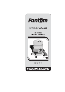 Kullanım kılavuzu Fantom WF 4900 Ecologic Elektrikli süpürge