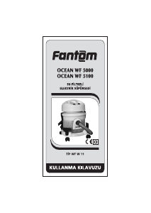 Kullanım kılavuzu Fantom WF 5000 Ocean Elektrikli süpürge