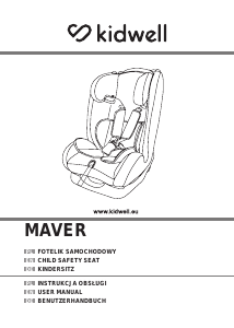 Handleiding Kidwell Maver Autostoeltje