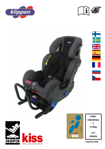 Manual de uso Klippan Kiss Asiento para bebé