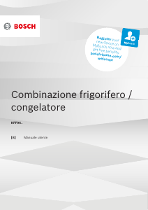 Manuale Bosch KFF96PIEP Frigorifero-congelatore