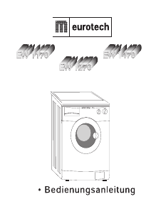 Bedienungsanleitung Eurotech EW 1270 Waschmaschine