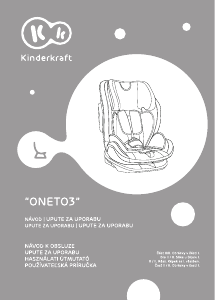 Handleiding Kinderkraft OneTo3 Autostoeltje