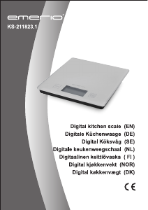 Bruksanvisning Emerio KS-211823.1 Kjøkkenvekt