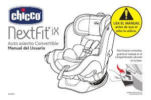 Manual de uso Chicco NextFit IX Asiento para bebé