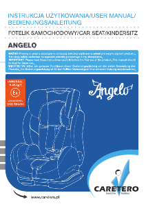 Manual Caretero Angelo Car Seat