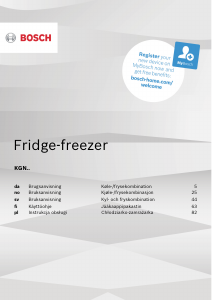 Bruksanvisning Bosch KGN36ELEA Kyl-frys