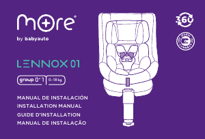 Manual de uso More Lennox 01 Asiento para bebé