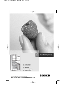 Käyttöohje Bosch KGS36300 Jääkaappipakastin