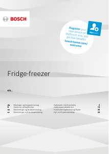 Bruksanvisning Bosch KTL15NW4A Kjøle-fryseskap