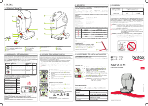 Használati útmutató Britax Kidfix III M Autósülés