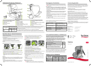 Mode d’emploi Britax Trifix Siège bébé