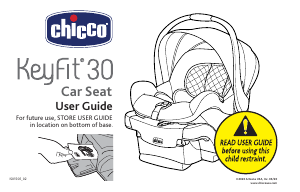 Manual Chicco KeyFit 30 Car Seat
