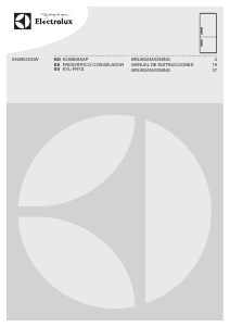 Bruksanvisning Electrolux EN3853OOW Kjøle-fryseskap