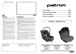 Manual Patron Mimmo Plus Car Seat