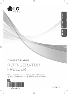 Manual LG GC-B519PMCZ Fridge-Freezer