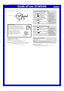 Manuale Casio Sheen SHE-3047SG-7AUER Orologio da polso