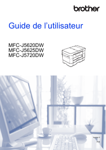 Mode d’emploi Brother MFC-J5720DW Imprimante multifonction