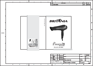 Manual Britania SP3300 Secador de cabelo