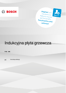 Instrukcja Bosch PUE63RBB5E Płyta do zabudowy