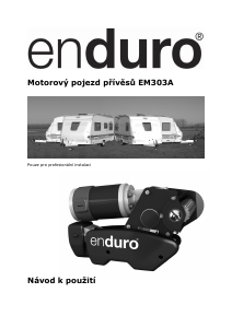 Manuál Enduro EM303A Manévrovací systém pro karavan