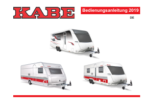 Bedienungsanleitung Kabe Classic 600 GLE (2019) Caravan