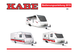 Bedienungsanleitung Kabe Smaragd 520 XL (2019) Caravan