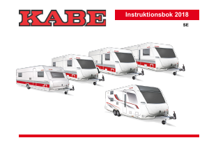 Bruksanvisning Kabe Royal 630 TDL FK (2018) Husvagn