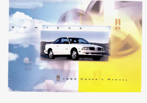 Manual Oldsmobile Achieva (1993)