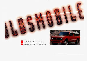 Manual Oldsmobile Bravada (1994)