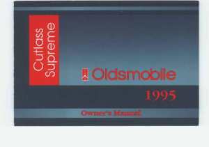 Manual Oldsmobile Cutlass Supreme (1995)