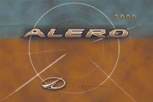 Manual Oldsmobile Alero (2000)
