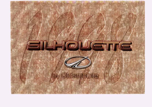 Manual Oldsmobile Silhouette (1998)