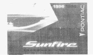 Manual Pontiac Sunfire (1996)