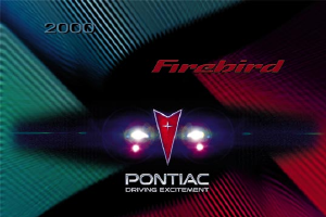 Manual Pontiac Firebird (2000)