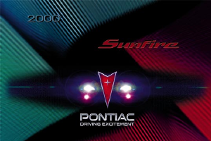 Handleiding Pontiac Sunfire (2000)