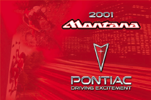 Manual Pontiac Montana (2001)
