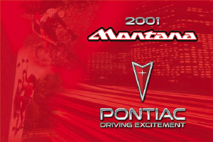 Handleiding Pontiac Montana (2001)