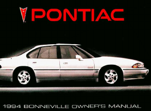 Manual Pontiac Bonneville (1994)