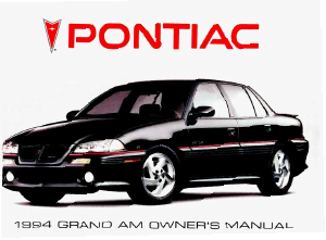 Manual Pontiac Grand Prix (1994)
